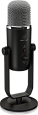 Behringer BIGFOOT конденсаторный USB-микрофон, 3 капсюля, диаграммы:двунаправленная, кардиоидная, всенаправленная, стерео. Разъемы USB, 3,5mm Jack